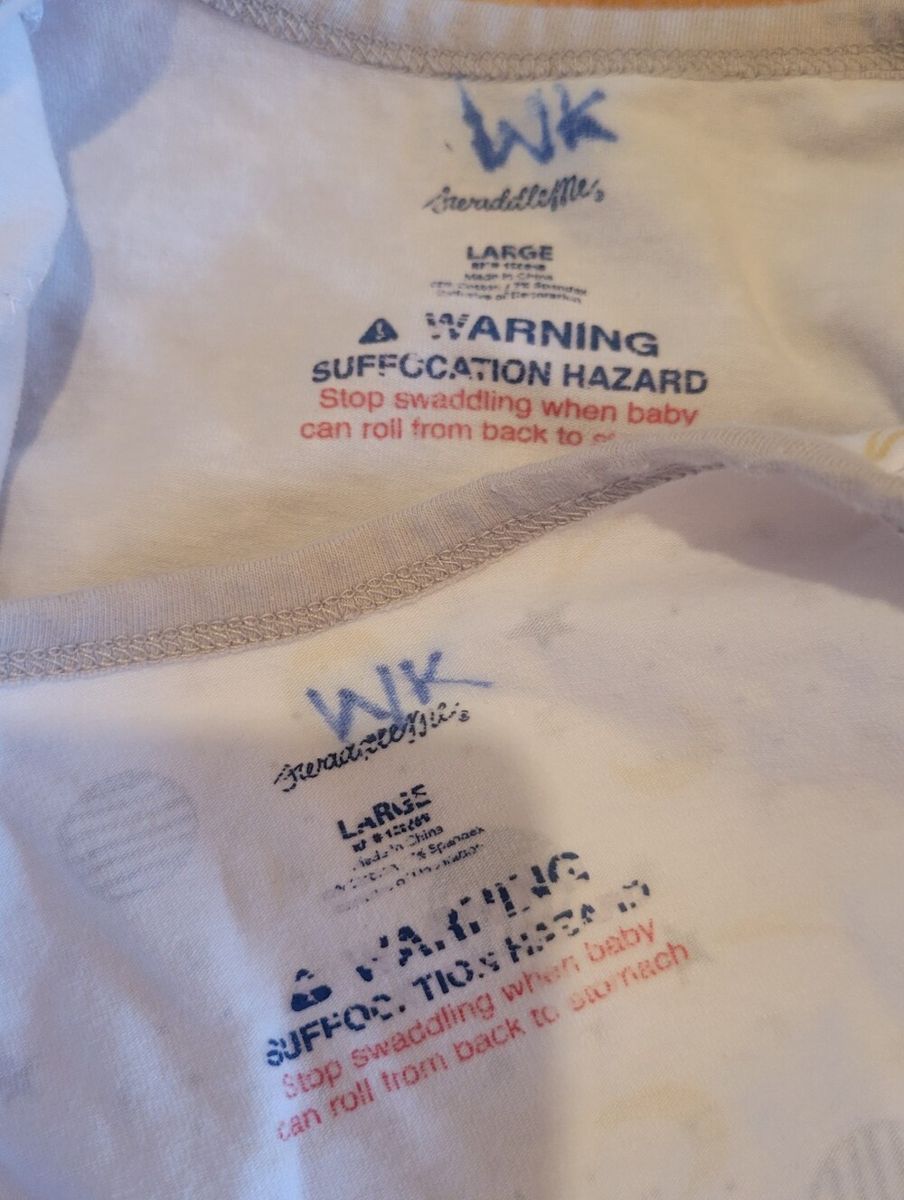 SwaddleMe Arms Free convertible Pod Baby Sleep Sack Bundle Size Large - Picture 8 of 10